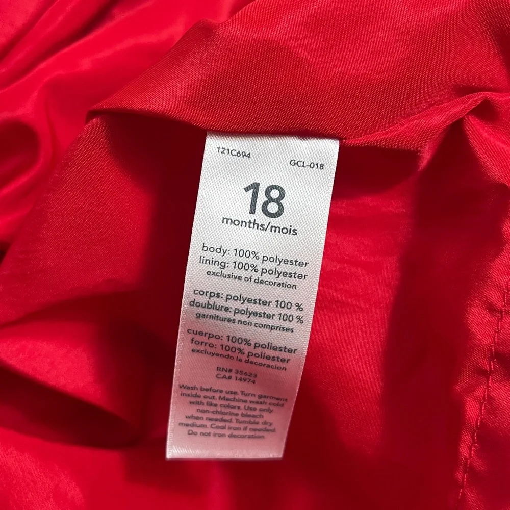 Set Zara Carter's Elegant Red Velvet Dress